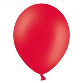 Små Pastel Røde Latexballoner 100-pak