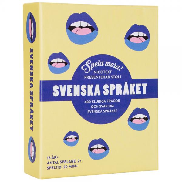 Spela Mera: Svenska Sprket Frgespel Spil