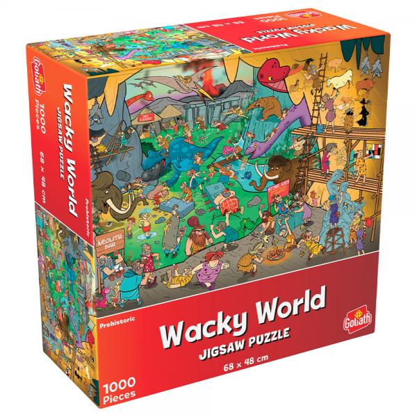 Wacky World Forhistorisk Puslespil 1000 Brikker