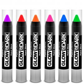 PaintGlow Makeup Pen Glow in the Dark Violet