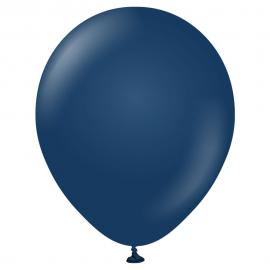 Blå Latexballoner Navy 25-pak