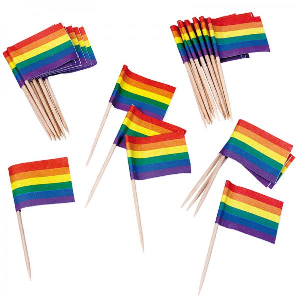 Cocktailpinde Pride Flag
