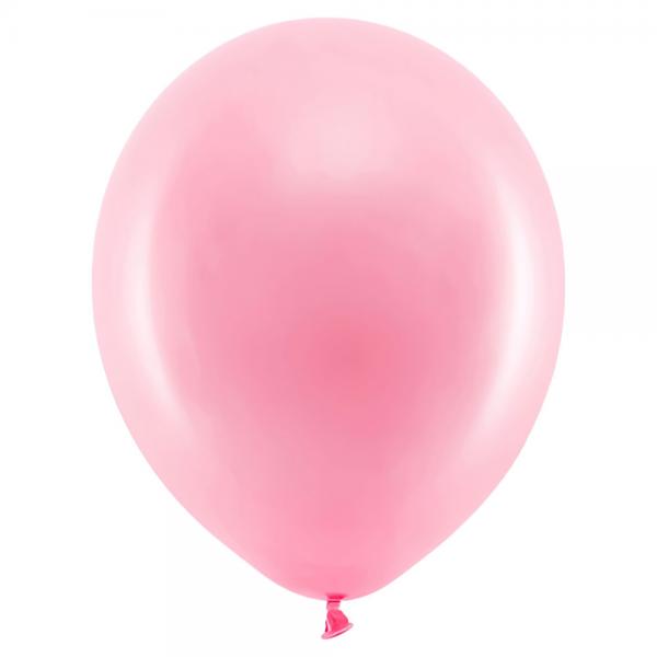 Rainbow Sm Latexballoner Pastel Pink 100-pak