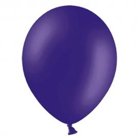 Små Pastel Mørkeblå/Lilla Latexballoner 100-pak