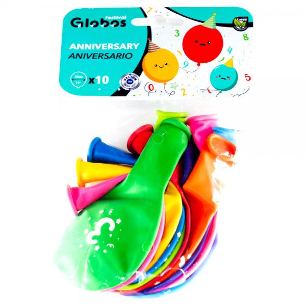 Talballoner 3 Farvemix