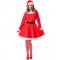 Deluxe Velour Mrs Santa Claus Kostume