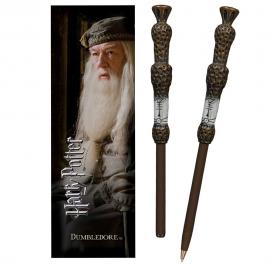 Dumbledore Tryllestav Pen & Bogmærke