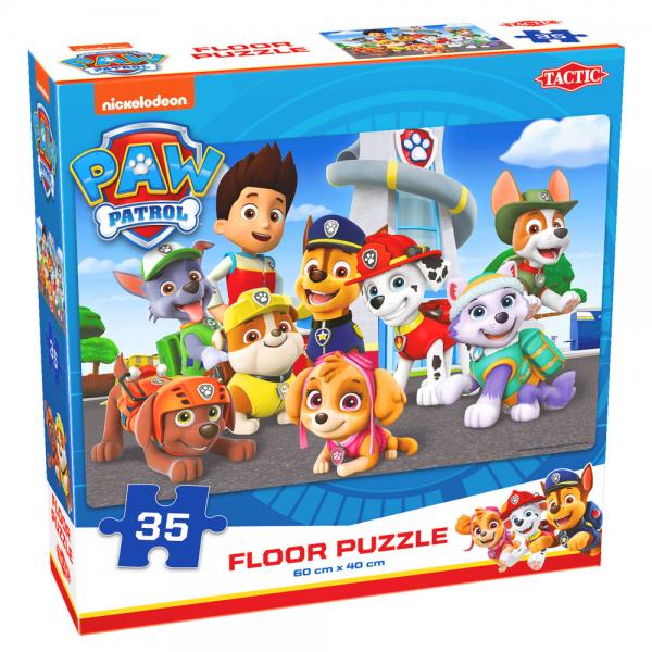 Paw Patrol Gulvpuslespil