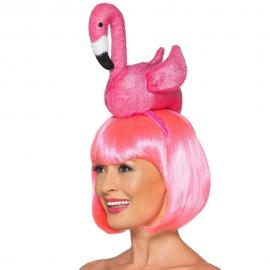 Fluffy Flamingo Hårbøjle
