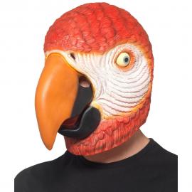 Papegøje Latex Maske