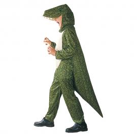 Grøn Dinosaur Børnekostume