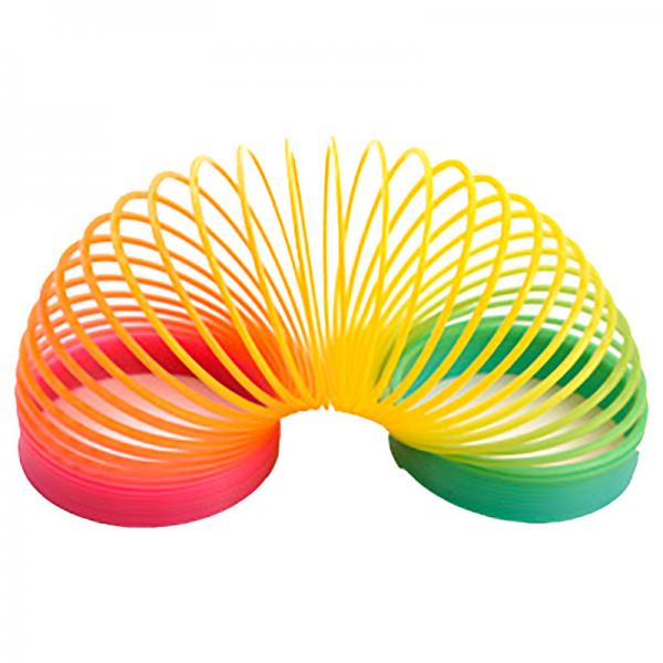 Regnbuefarvet Slinky Legetj