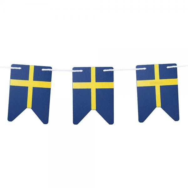 Guirlande Svenske Flag