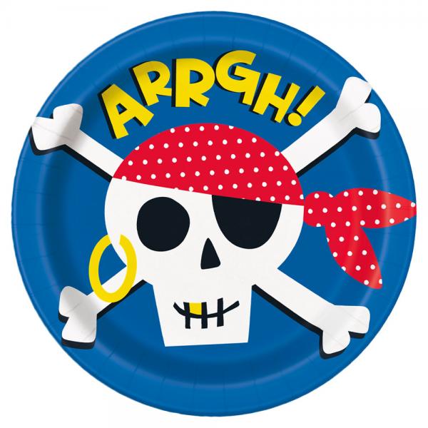 Pirat Paptallerkener Ahoy
