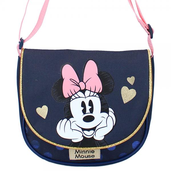 Minnie Mouse Skulderremstaske Brn Glitter Love