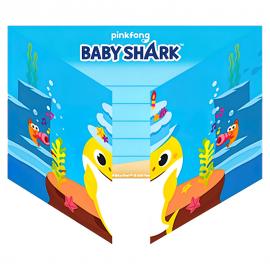 Invitationskort Baby Shark Party