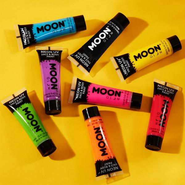 Moon Glow Neon UV Krops- & Ansigtsfarve