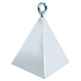 Ballonvægt Pyramide Sølv
