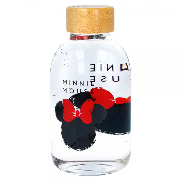 Minnie Mouse Vandflaske Glas
