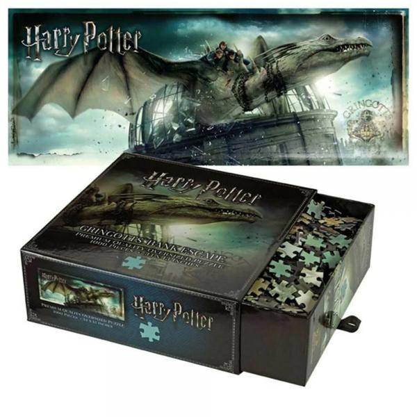 Harry Potter Gringotts Bank Escape Puslespil 1000 brikker