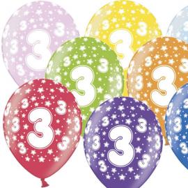 Fødselsdagsballoner 3 År