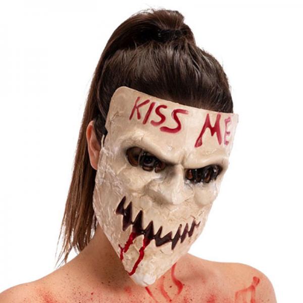 Kiss Me Halloween Maske