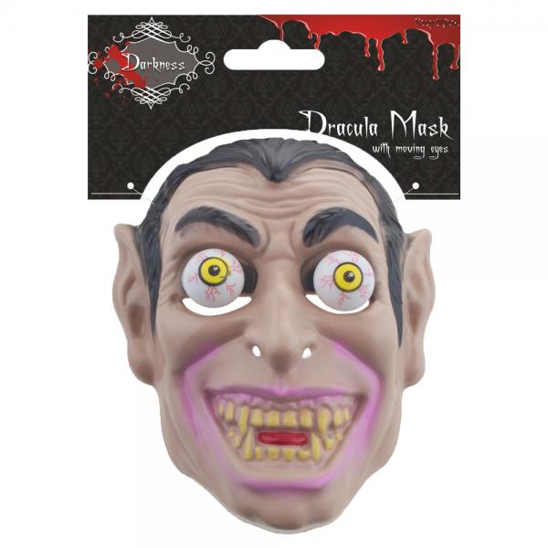 Dracula Maske med Bevgelige jne