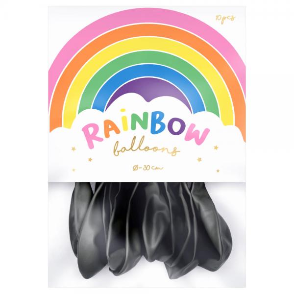 Rainbow Latexballoner Pastel Sorte