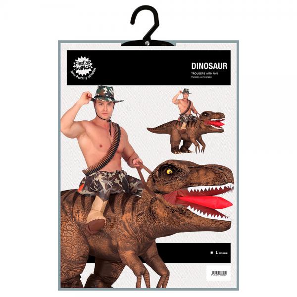 Oppustelig Dinosaur Kostume