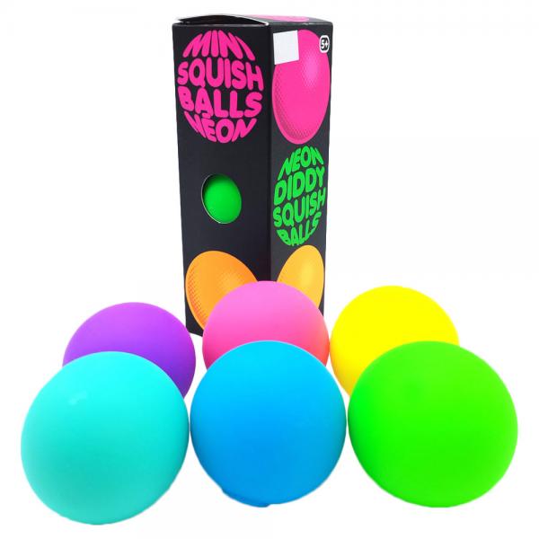 Neon Stressbolde 3-pak