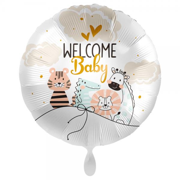 Welcome Baby Ballon Little Friends