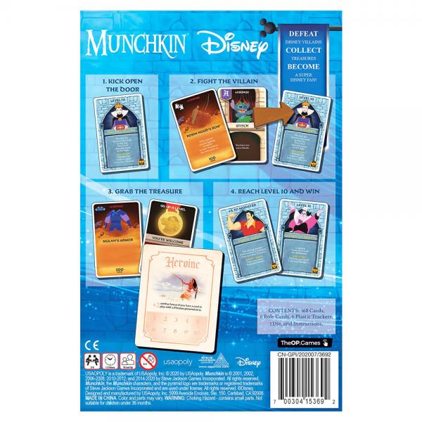 Munchkin Spil Disney