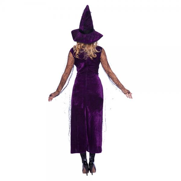 Purple Witch Kostume Deluxe
