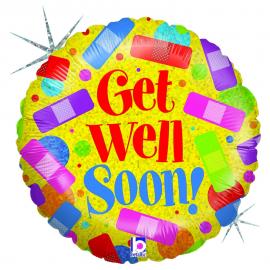 Folieballon Get Well Soon