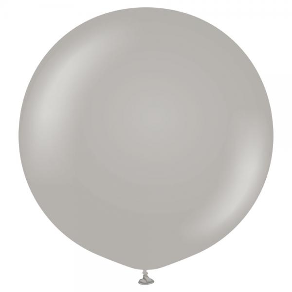 Gr Gigantiske Latexballoner Grey 2-pak