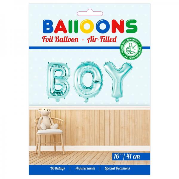 Folieballoner Baby Shower Boy