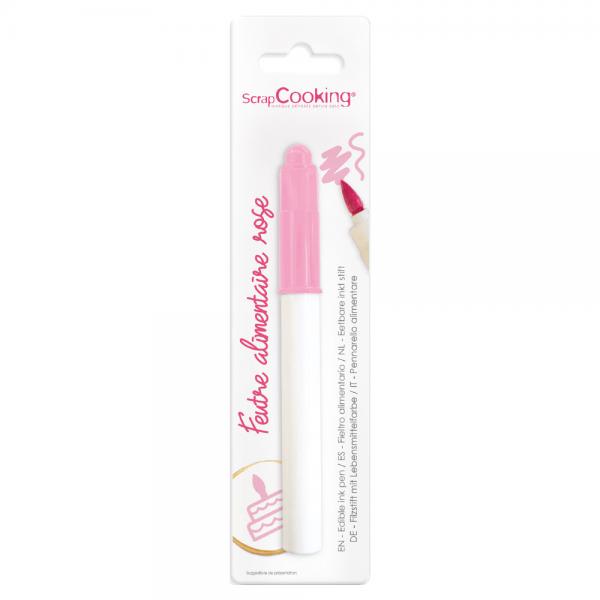 Pen med Spiselig Farve Pink