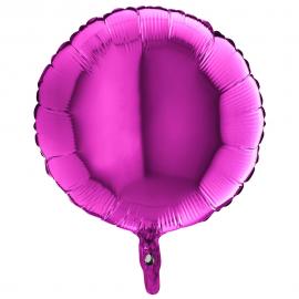 Folieballon Rund Lilla