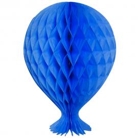 Honeycomb Ballon Blå