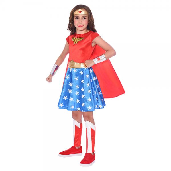 Wonder Woman Kostume Klassisk Brn