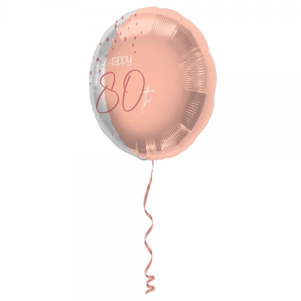 Happy 80th Folieballon Lyserd