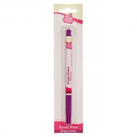 Drueviolet Pen med Spiselig Farve