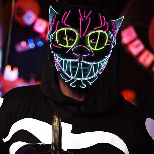 LED Maske Panther