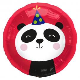 Folieballon Rund Panda