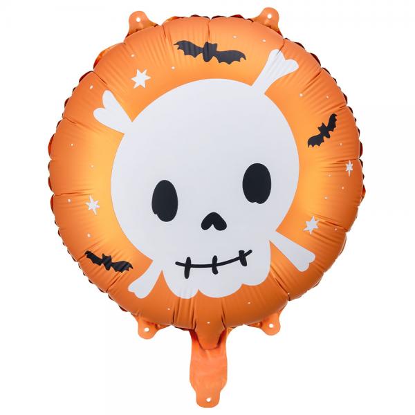 Halloween Folieballon Ddningehoved