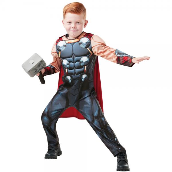 Avengers Thor Kostume Deluxe Brn