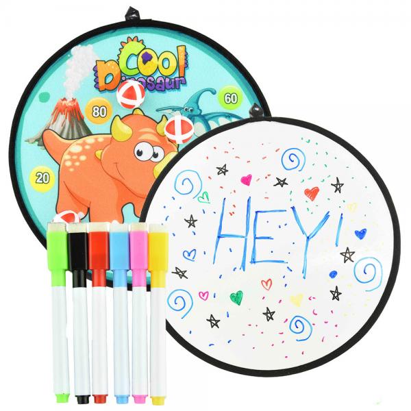 Dinosaur Dartskive Whiteboard Kit