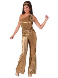 Gold Lady Disco Kostume