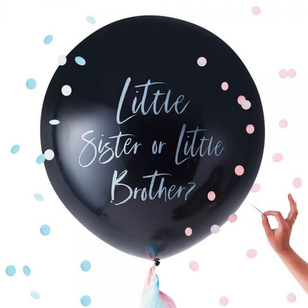 Little Sister Or Little Brother Ballon