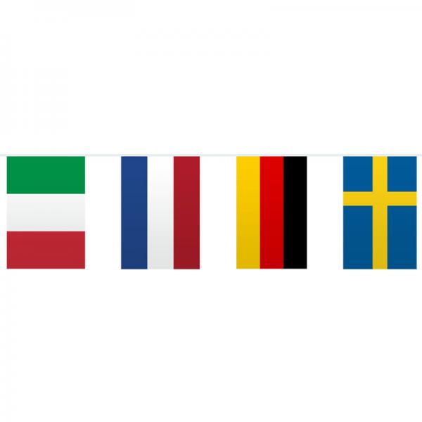 Flagguirlande Europiske Flag